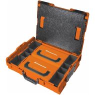 Systemväska av plast L-BOXX® med 2 sortimentlådor och insatser