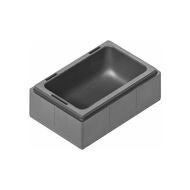 easyPick smådelsbehållare Höjd 25 mm 2X3/1