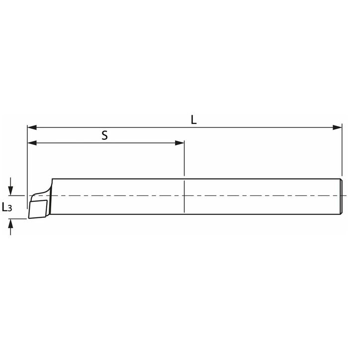 GARANT Master Mute borrstång 25/09 mm