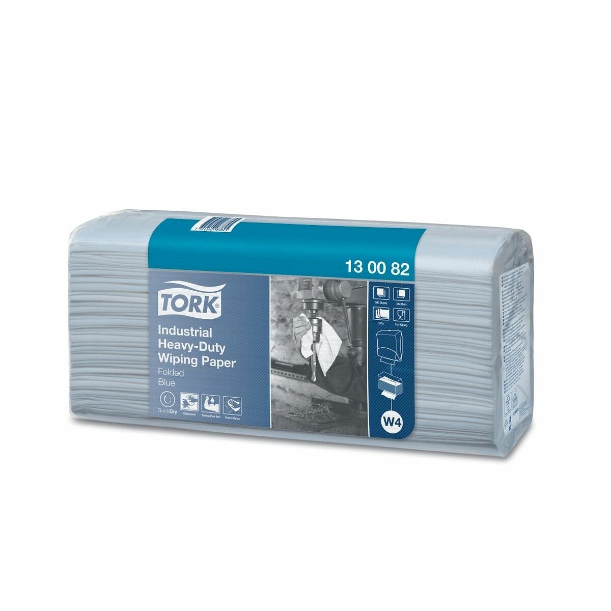 Avtorkningspapper, extra kraftigt, sats Femdelad