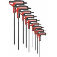 Vinkelskruvdragarsats för Torx® med T-handtag 9 delar 9