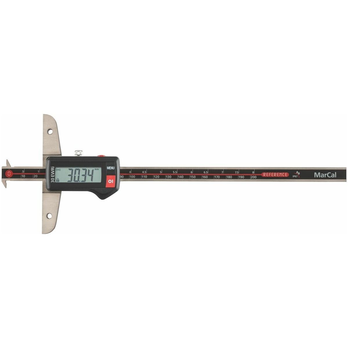 Digitalt spårdjupmått IP 67, i-wi 200 mm