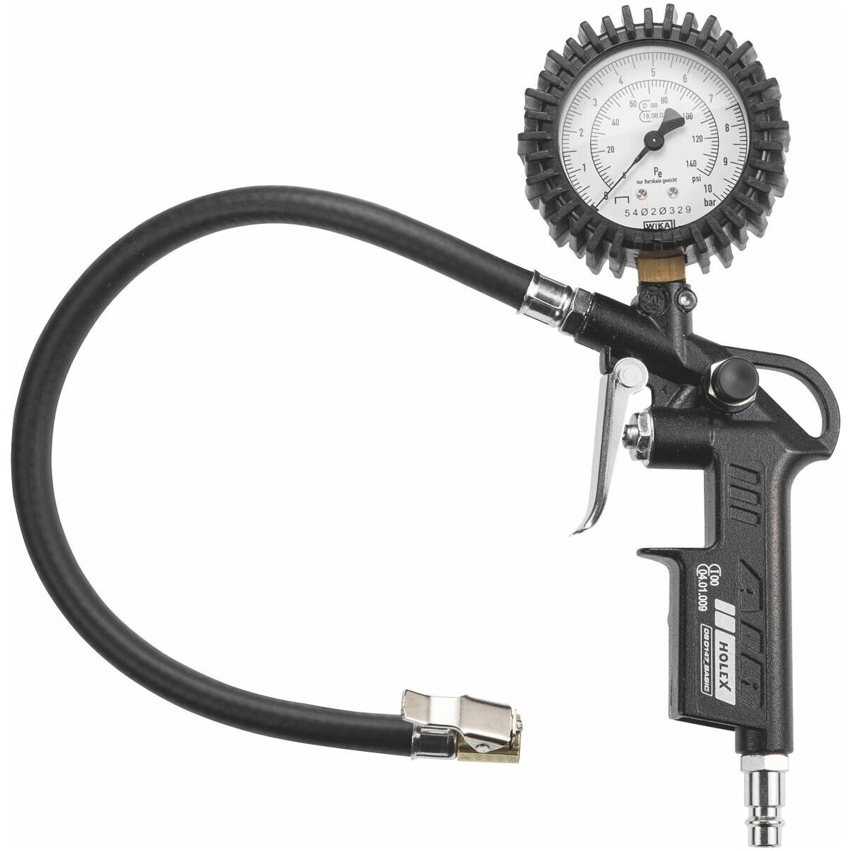 Däckpump för tryckluft Momentstickkontakt