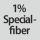 Tygsammansättning: 1% specialfiber