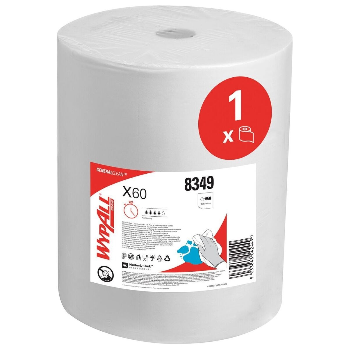 WypAll® X60 Multi-Task rengöringsdukar Storrulle