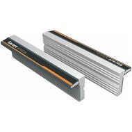 Magnetiska skyddsbackar, par Aluminium, profilerad 100 mm