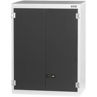 Överskåp med dörrar helt av plåt