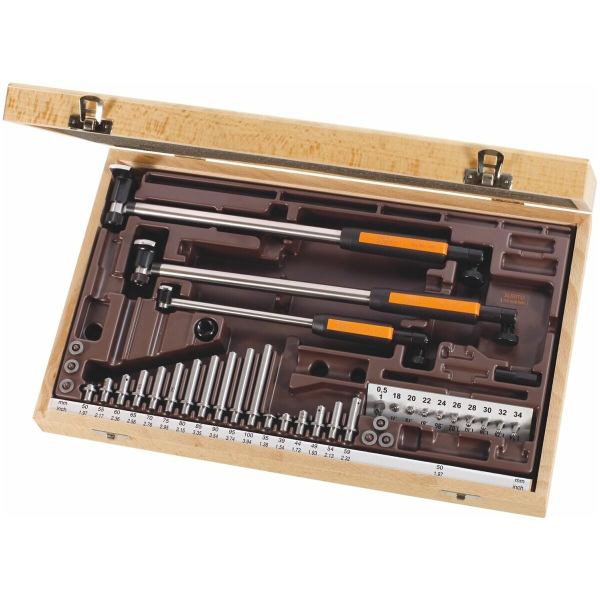 Invändiga finmätinstrument, sats, HM utan mätur SU