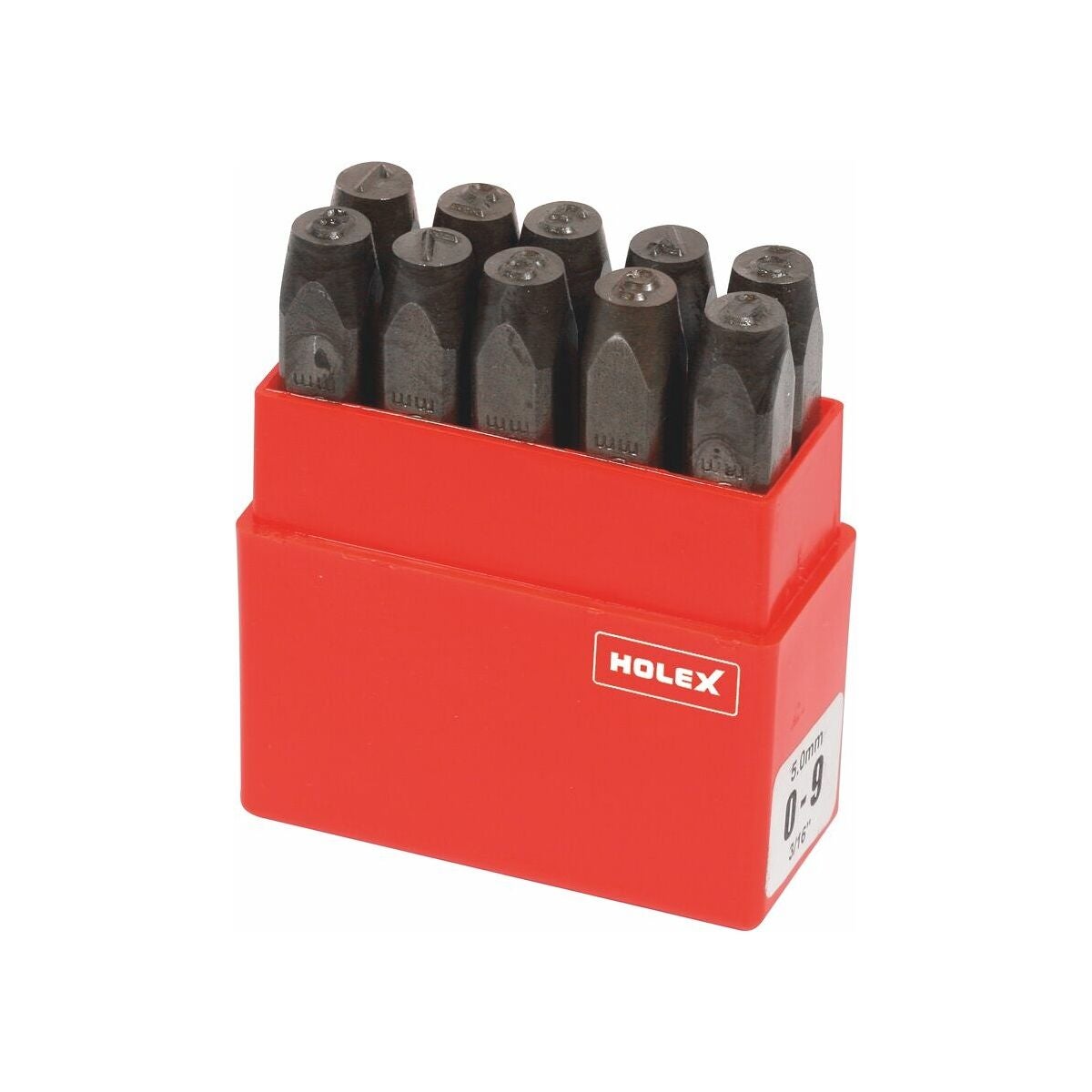 Slagantalssats Normalskrift 0−9