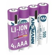 Litiumjonbattericell återuppladdningsbar AAA500