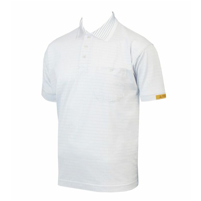 ESD herrpolotröja CONDUCTEX® Cotton Knit XL