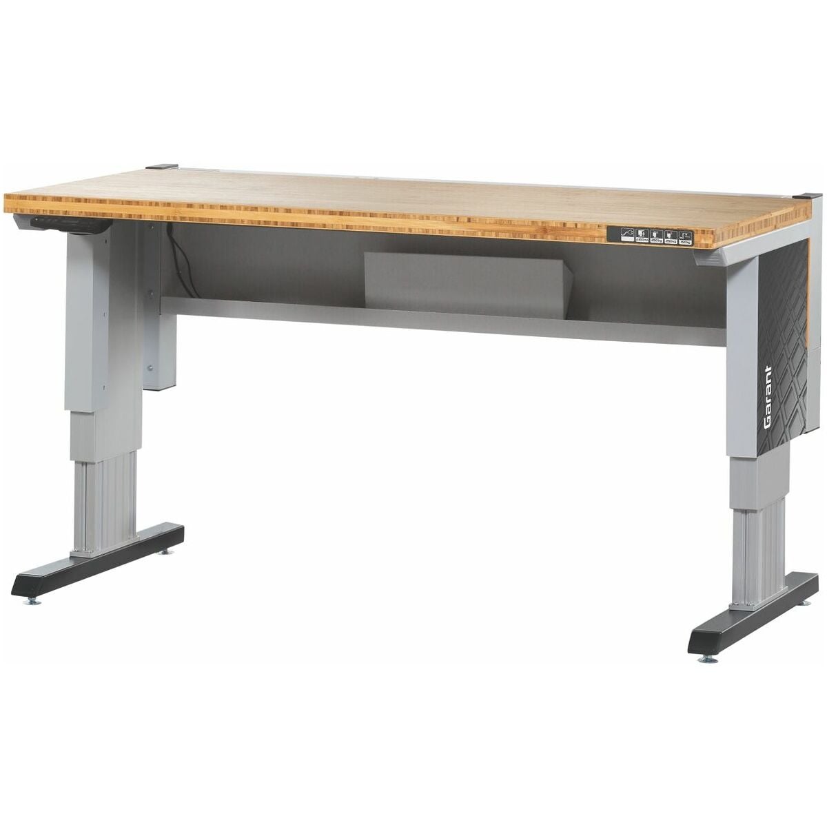 Workstation eLevel med bambuskiva