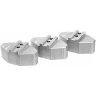 Segmentbackar, sats 3 delar, Aluminium 165