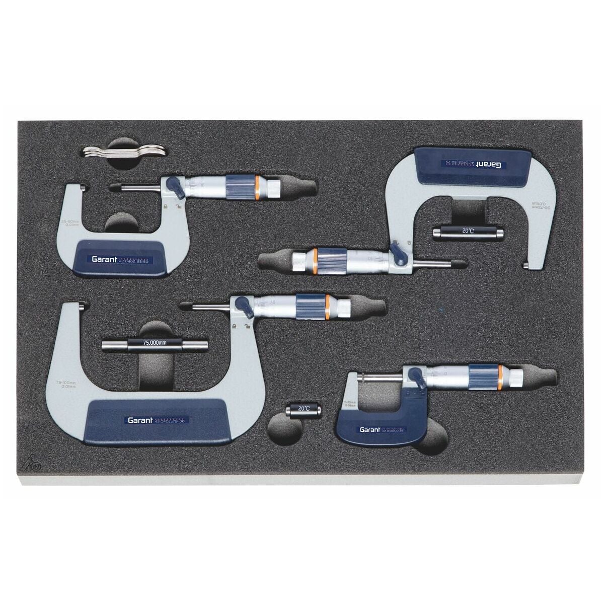 Bygelmikrometersats 4