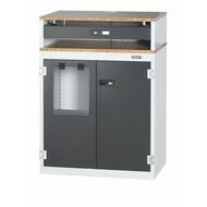 Datorarbetsstation med skrivarlucka CH