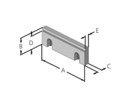 Stegback 8 mm MHS 160