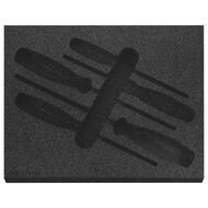 Cellplastinlägg, tomt, för verktygssatser ESD 973195