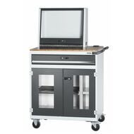 Datorarbetsstation rullbar