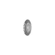 Smal cirkulärborste rak, ståltråd 0,50 mm 115X22 mm