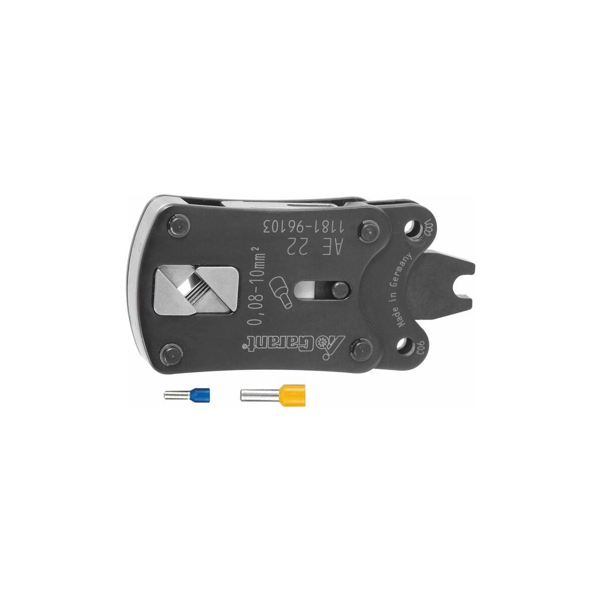 Utbytbart presshuvud 10