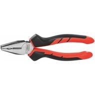 Vanadinkombinationstång, blank, med 2K-grepphylsor 200 mm