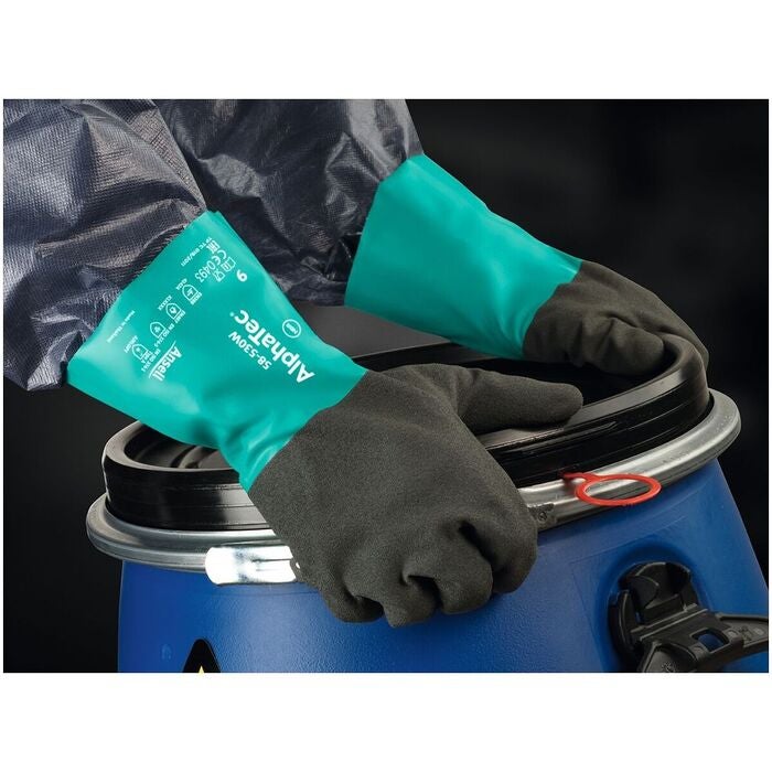 Kemikalieskyddshandske, par AlphaTec® 58-530W 8