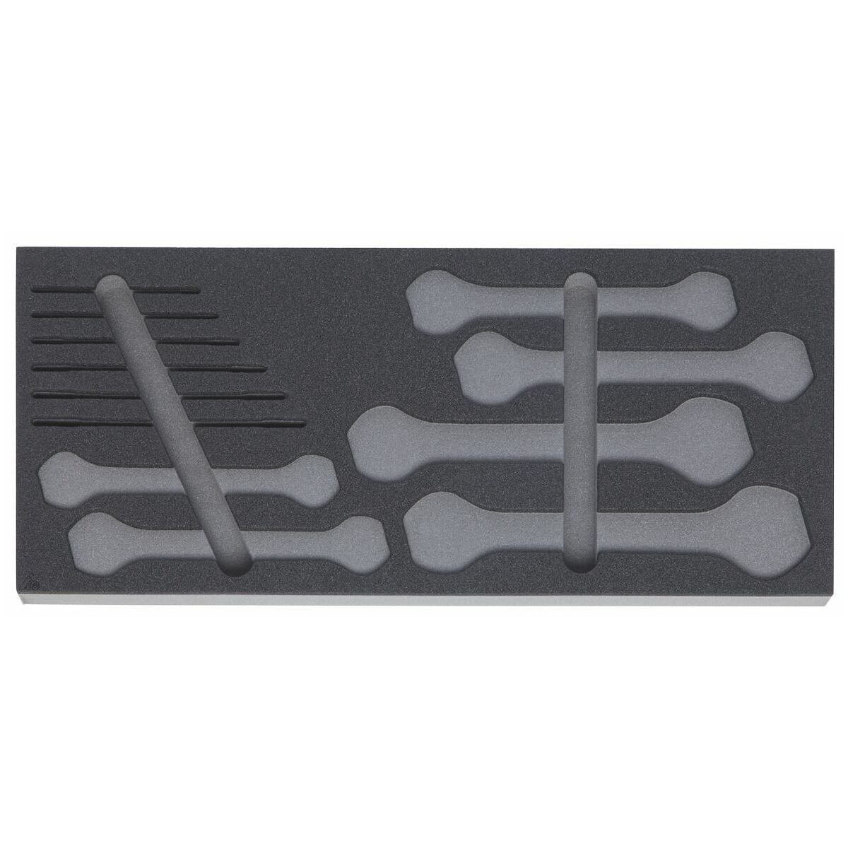 Cellplastinsats för verktygssatser 952535