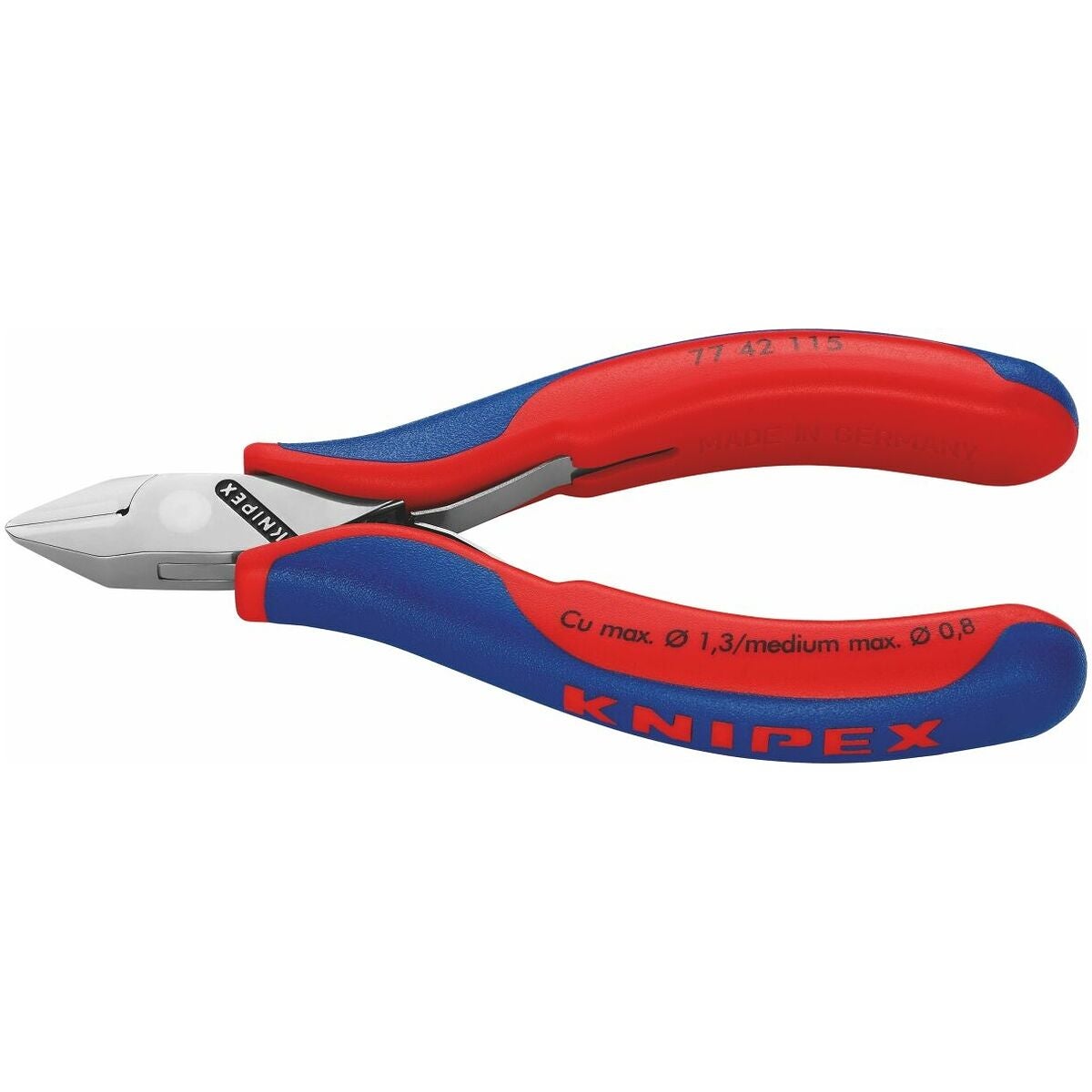 Elektroniksidavbitare spegelpolerad, spetsigt huvud KW