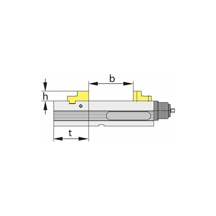 NC-kraftskruvstycke NC8 160