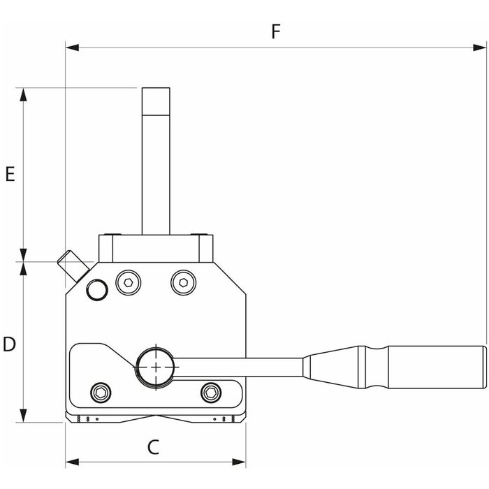 Lastlyfmagnet LM1 600 kg