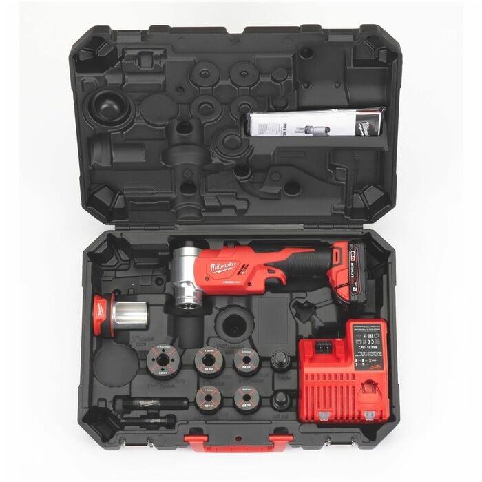 Hydraulisk sladdlös hålstans med matriser M18HKP-SET