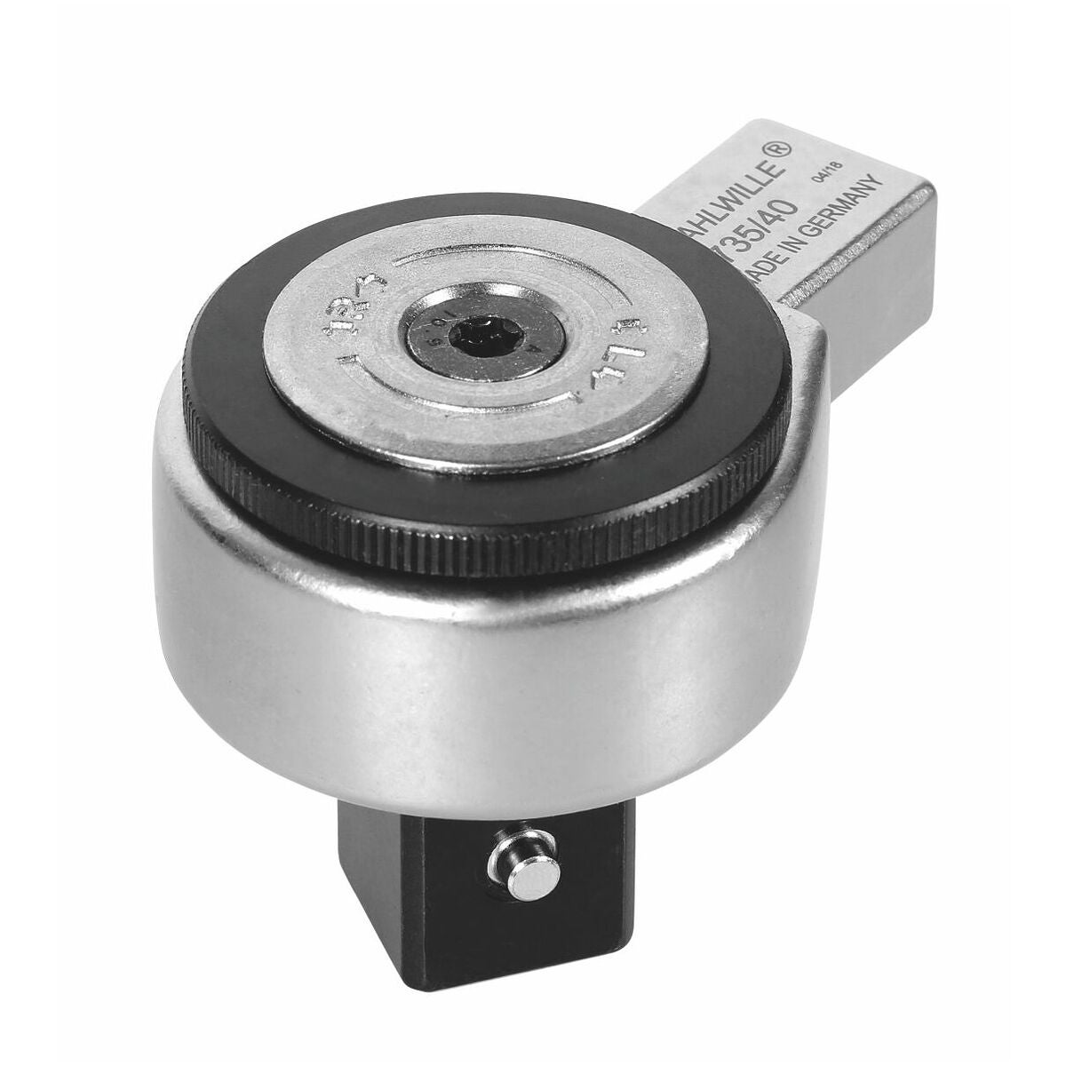 Omställbart spärrhuvud. 2-3/4 tuuma