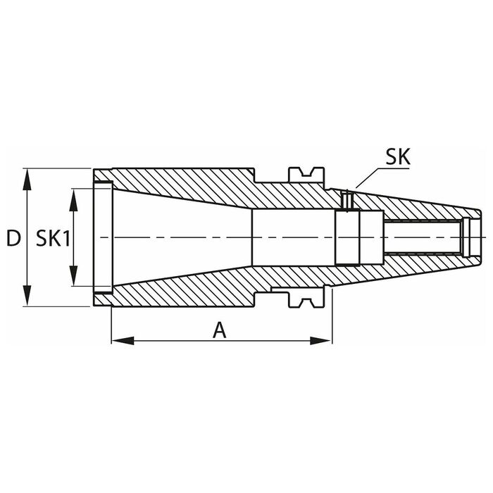 Mellanhylsa 40/40