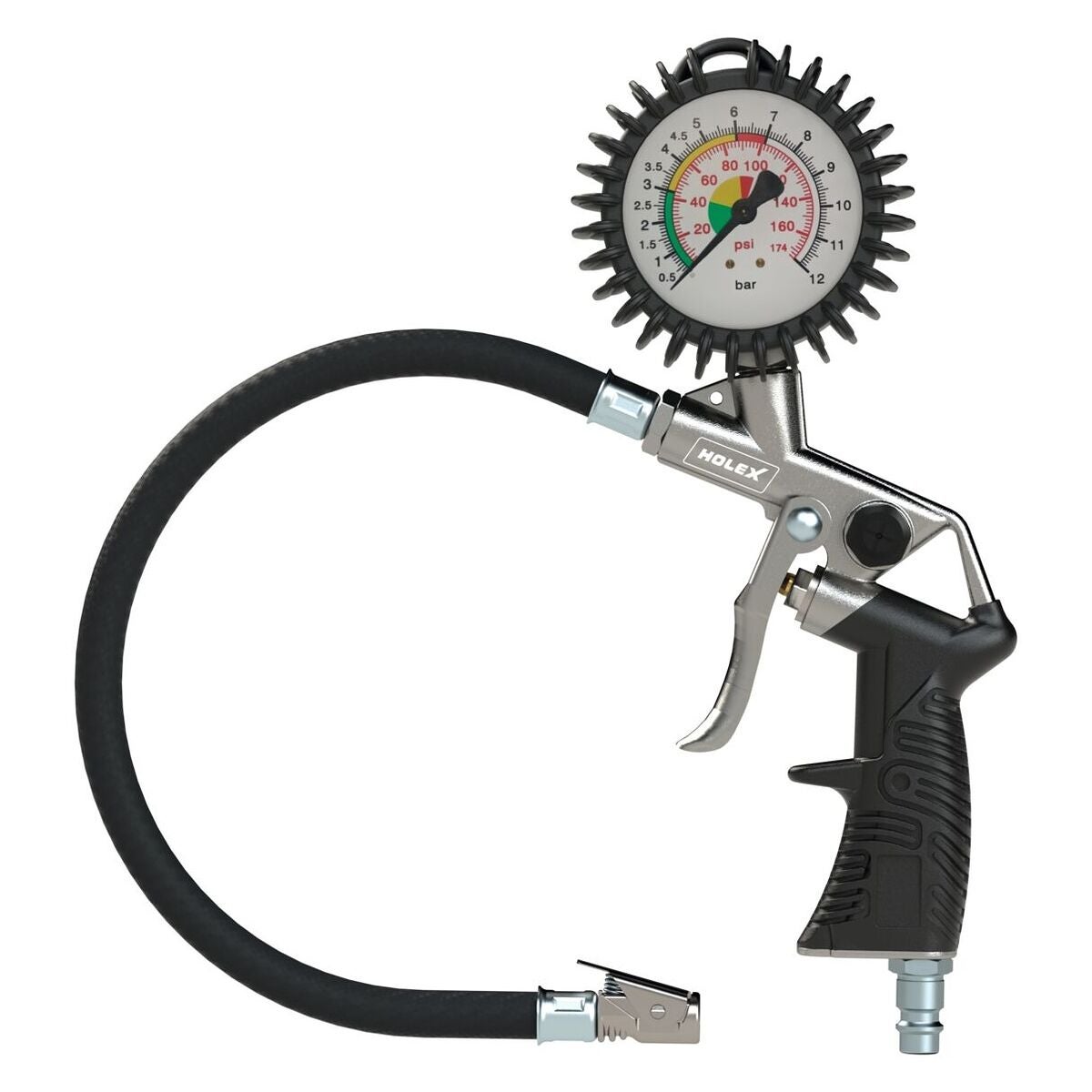 Däckpump för tryckluft Momentstickkontakt