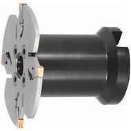 Skiv- / kapfräs med krage Bredd a<sub>p</sub> 1,5 mm