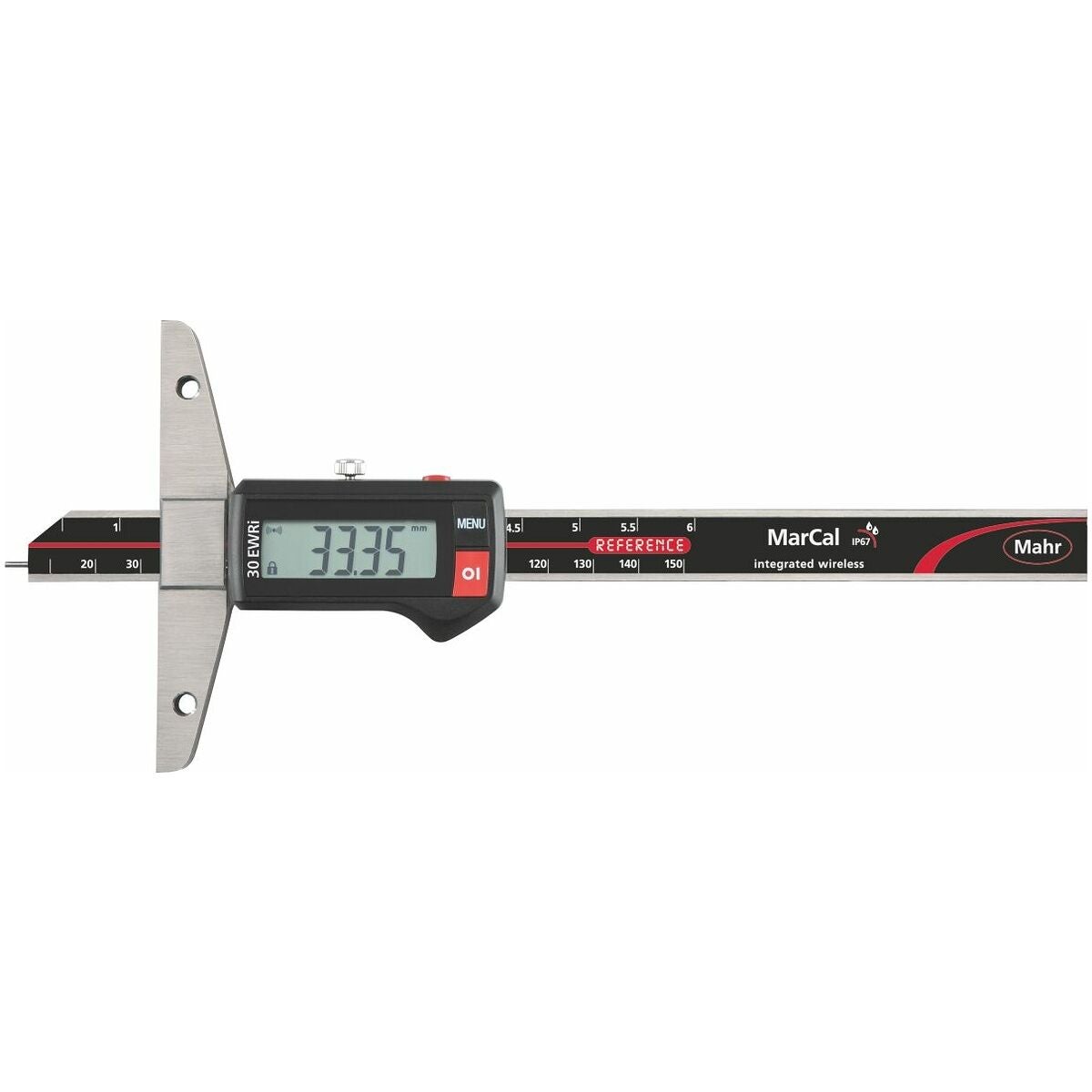 Digitalt djupmått IP67 med i-wi
