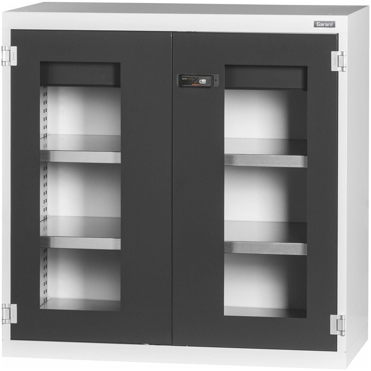 Basskåp med utdragslåda, fönsterförsedda dörrar 36×16G