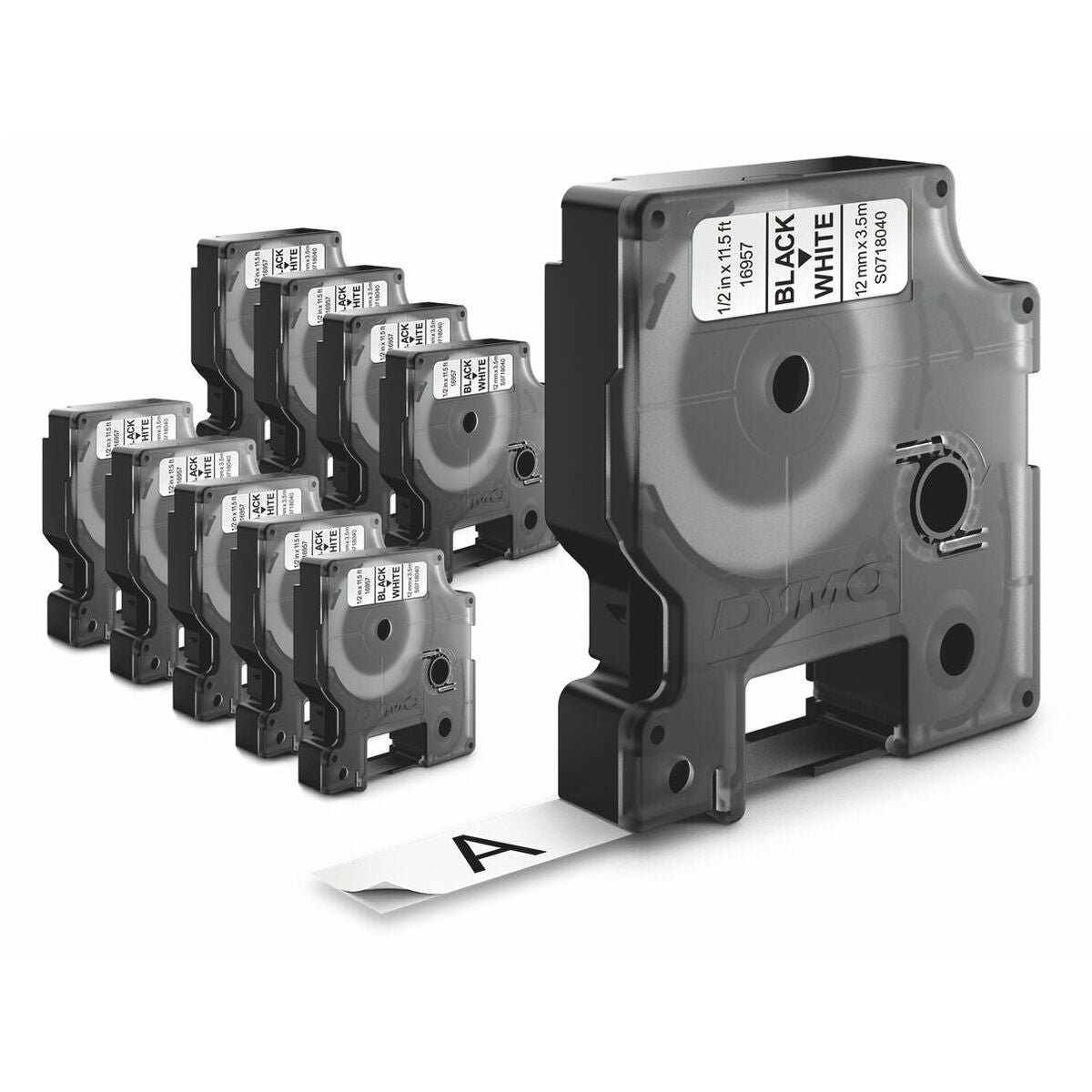 Märkbandskassett med polyester