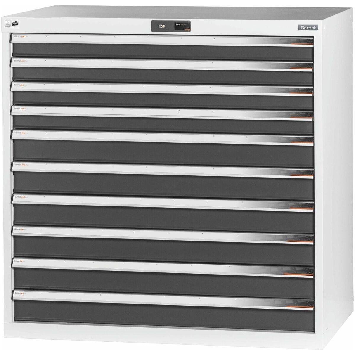 Verktygsskåp komplett med lådor 200 kg 36×24G
