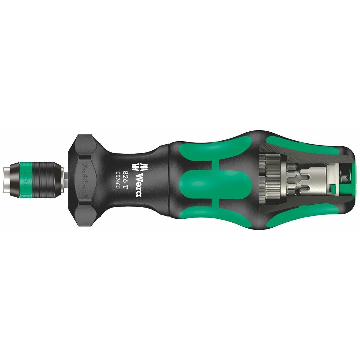 Kraftformskruvdragarhållare Turbo för 1/4 tum bits C 6,3 och E 6,3 med snabbchuck