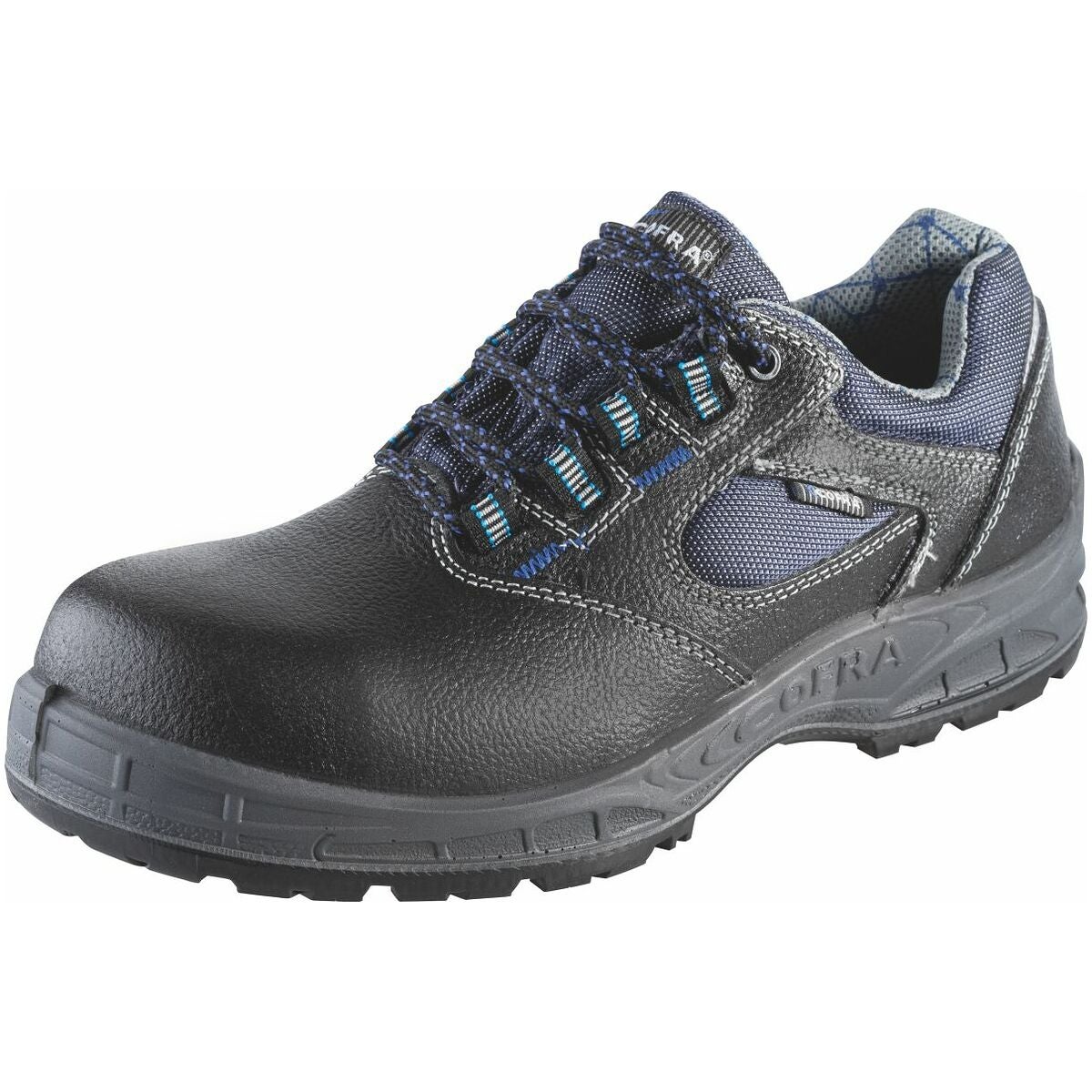 Halvsko svart/blå KOLN BLUE, S3