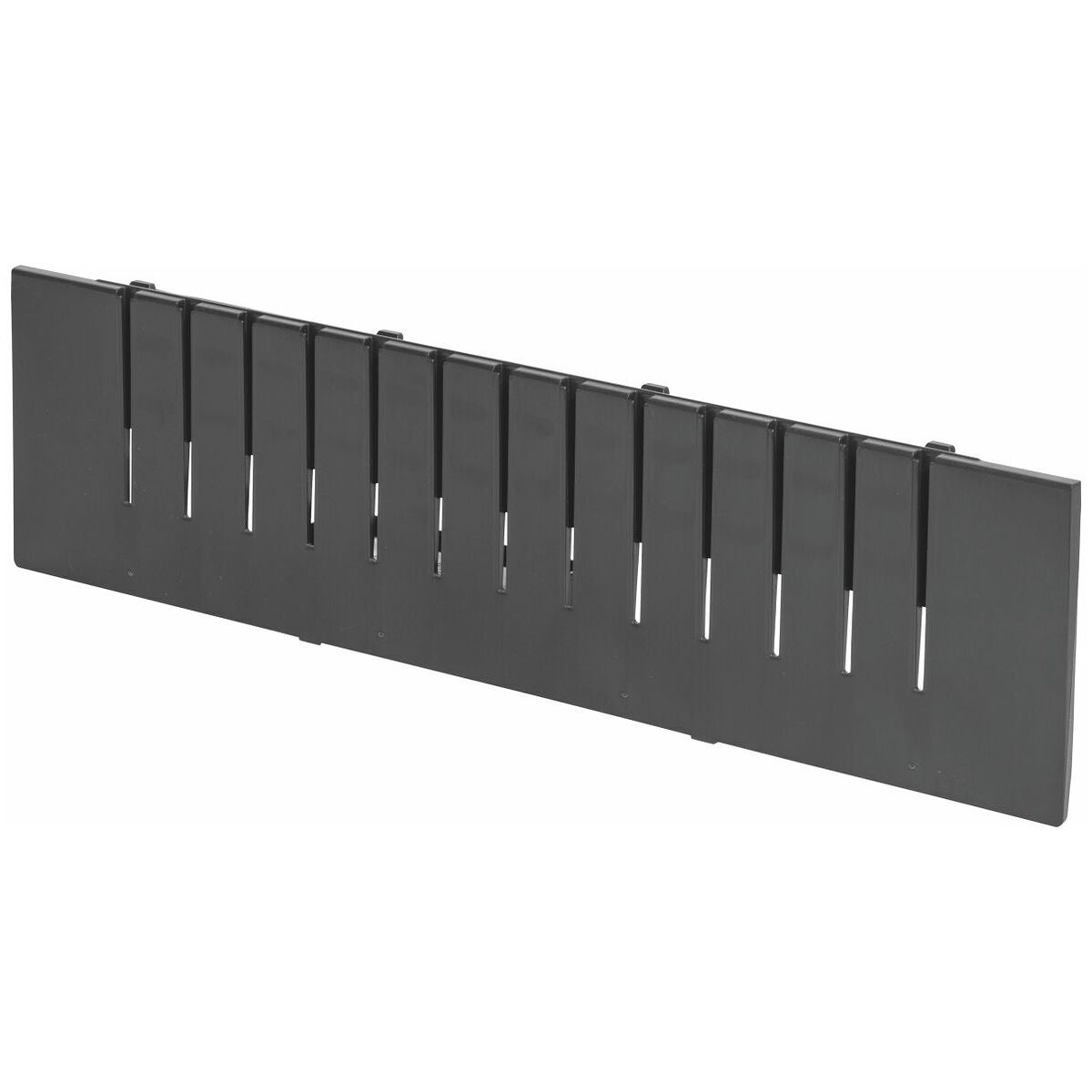 Slitsade kantlister, set 2 delar Djup 16G 125 mm