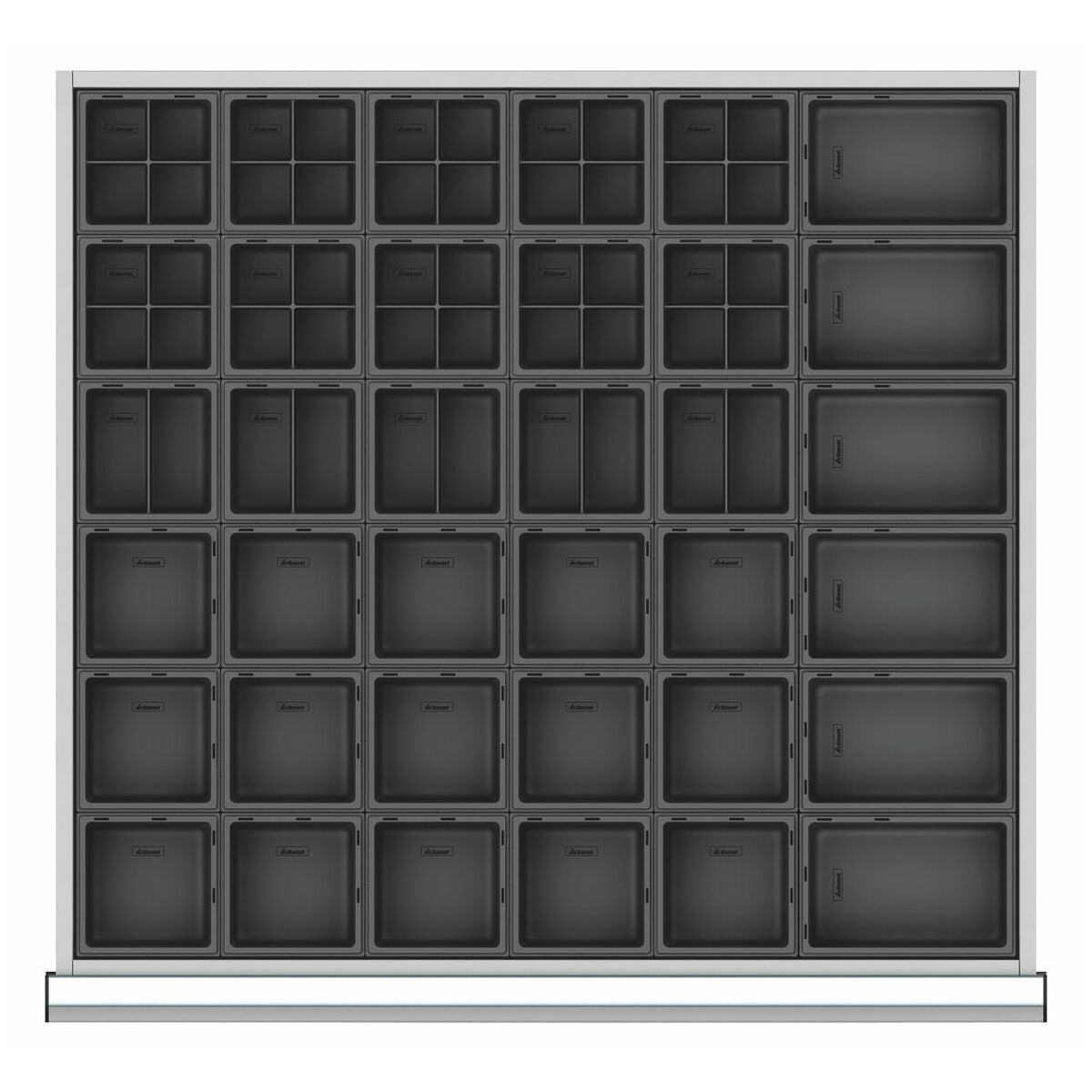 easyPick smådelsbehållarsortiment 75/2