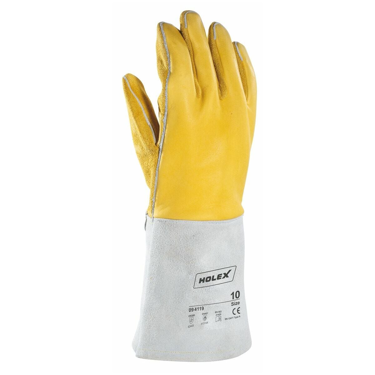 Svetsarskyddshandske, par