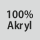 Tygsammansättning: 100 % akryl