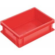 Eurostandard-behållare röd NB10