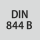 Norm: DIN 844 B