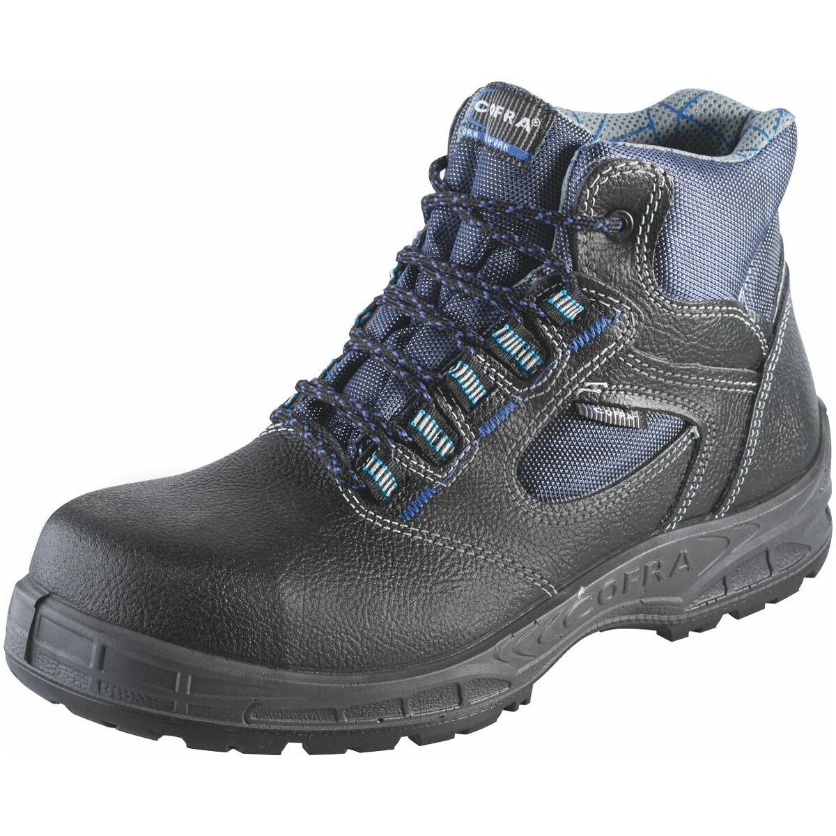 Snörkänga svart/blå RUHR BLUE, S3 41