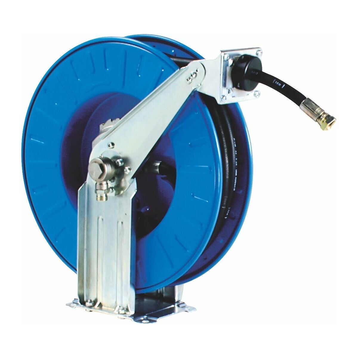 Slangupprullare. kåpa av stålplåt