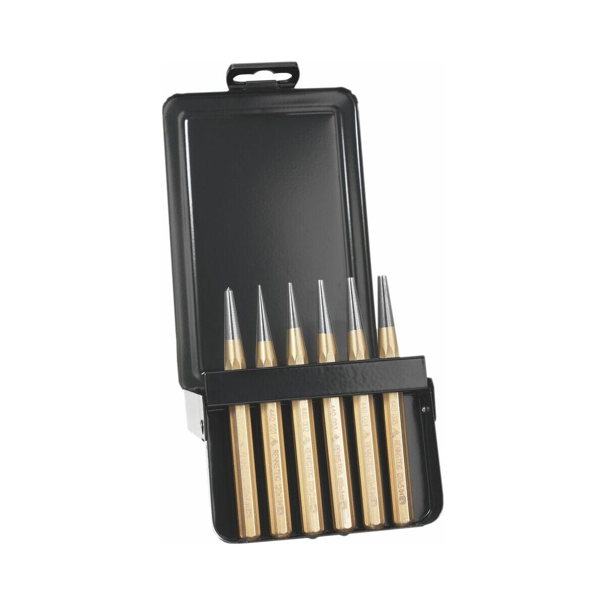 Hålstanssats i metallkassett